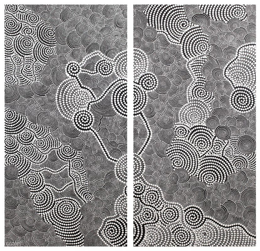 Tribal Ceremony – Diptych