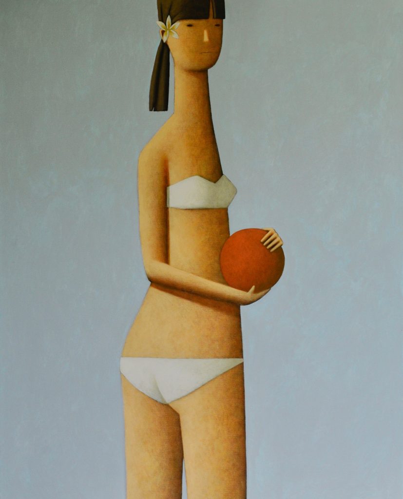 Girl with Red Ball