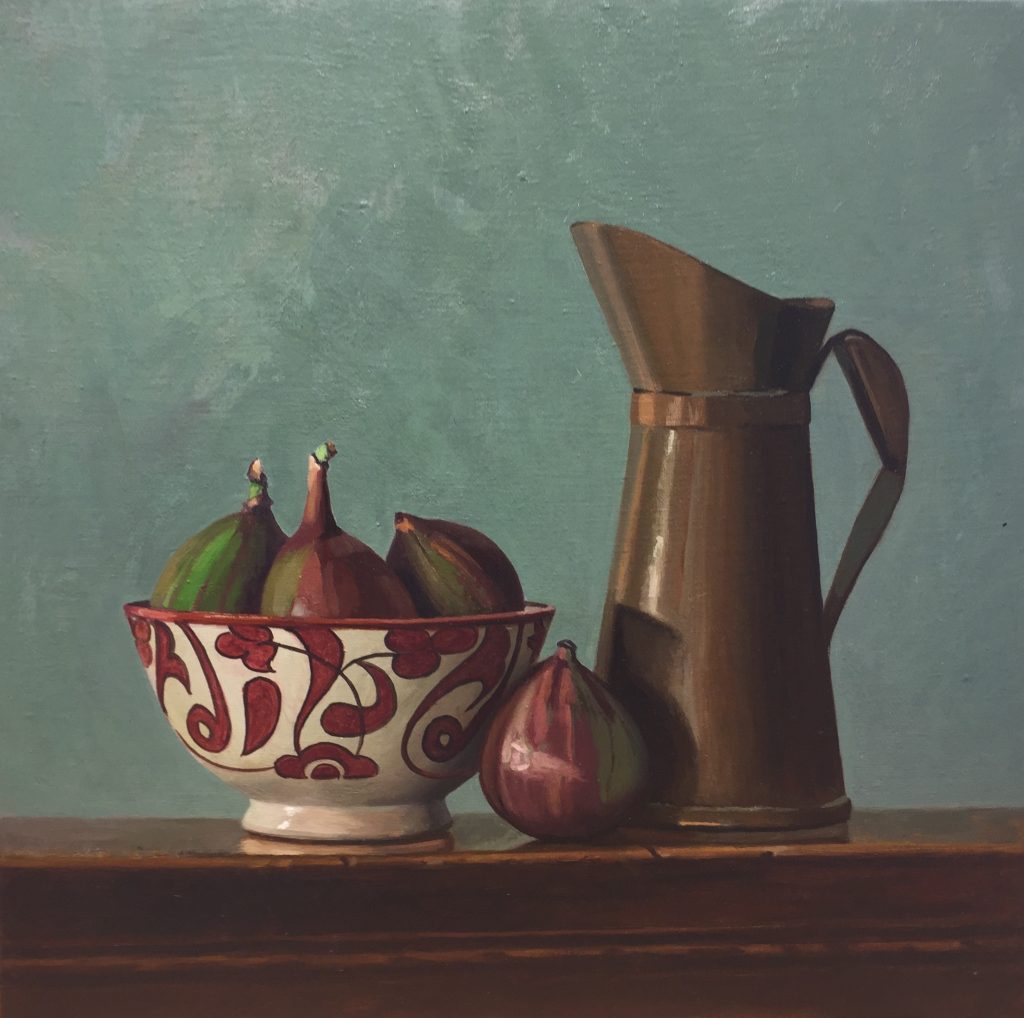 Copper Jug & Figs