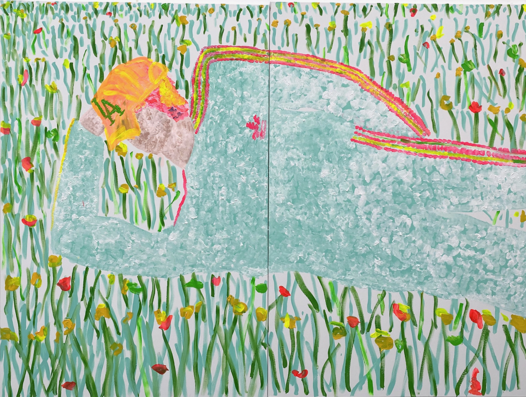 Claude – diptych
