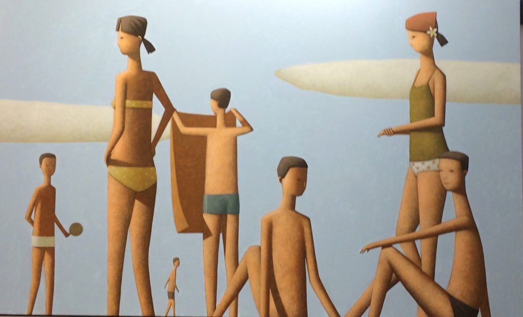 Saturday Morning Beach Painting